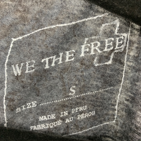 Free People womens small top tunic snap back boho - Picture 4 of 5